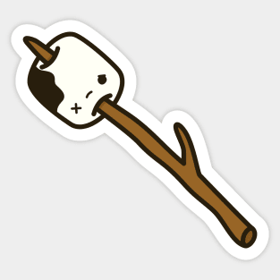 Toasted marshmallow Sticker